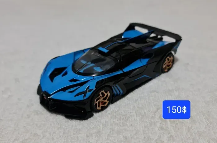 Carrinho miniatura Bugatti Bolide