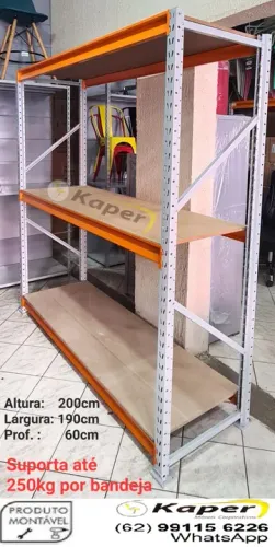 Mini Porta-Pallet / palete / prateleira ( novo ) Organize o seu estoque