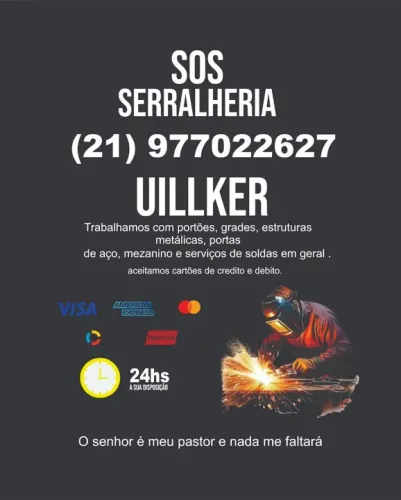 Serralheiro e soldador profissional