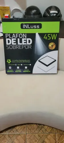 Plafon Led 45w, Cor Branco Frio.