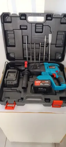 Martelete rompedor de Impacto 48V com Bateria
