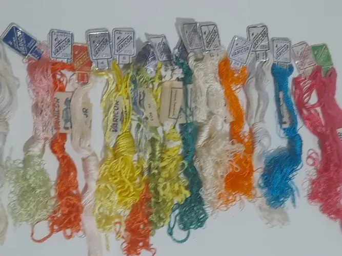 linha varicor (raridade) 17 meadas