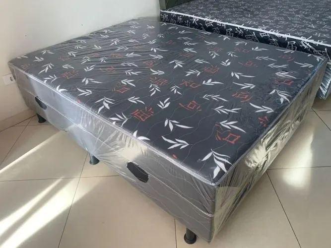 Cama box casal