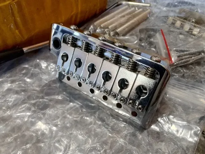 Ponte tipo PRS 52.5mm Tremolo Guitarra novo Alavanca e Bloco