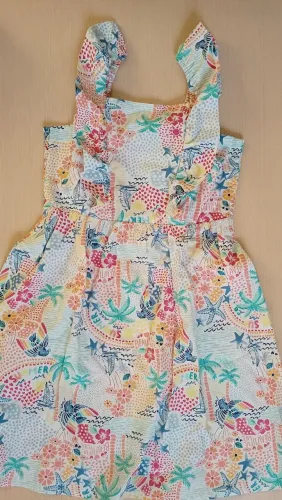 Vestido Infantil para Meninas 10/11 anos Verão Praia Férias Mar Renner