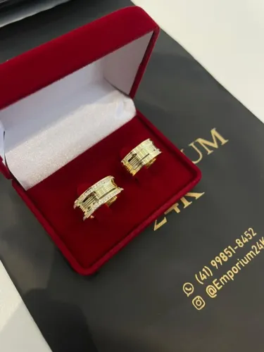 Aliança de ouro 18k | Casamento - Garantia vitalícia!