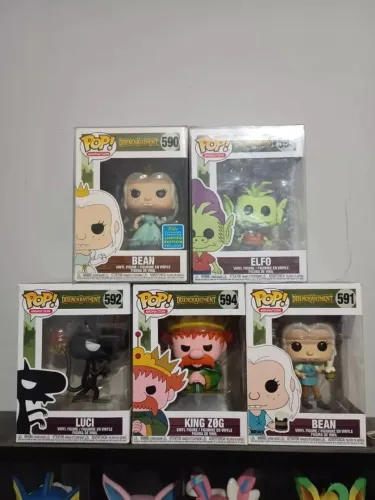 Funko Pop! Disenchantment - Personagens Completos