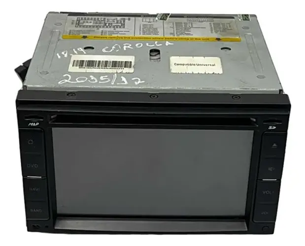 Central Multimídia Paralela Universal Toyota Corolla 2015/17
