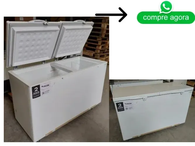 Freezer Horizontal 503 Litros Fricon Tampa Cega