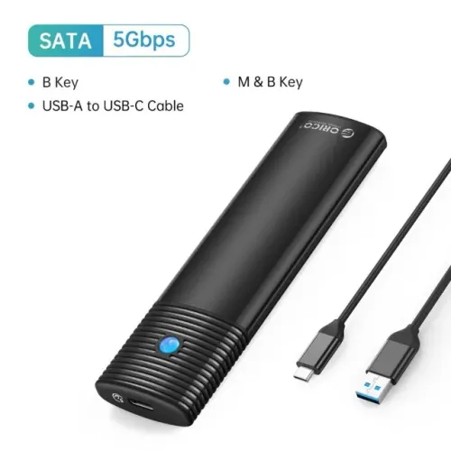 Case Externo Orico Para Ssd sata M.2/Usb3.2/Type-c/5gbps