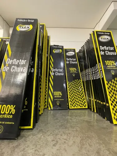 Calhas de chuva para seu carro na Centro Sul Distribuidora de Pneus