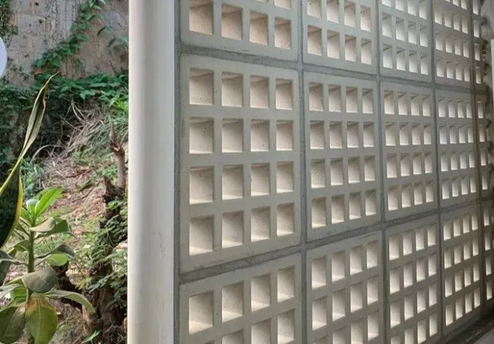 Cobogó Concreto Antichuvas 39x39x7cm só R$12,00 unidade 