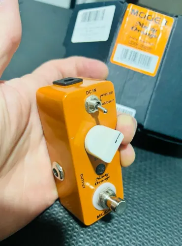 Pedal Mooer Phaser Ninety Orange Laranja (Usado)
