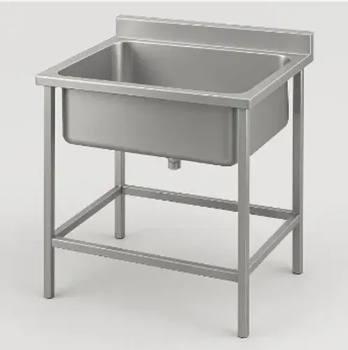 TANQUE CUBA INDUSTRIAL EM INOX 304 - ROBUSTO, HIGIÊNICO E SOB MEDIDA