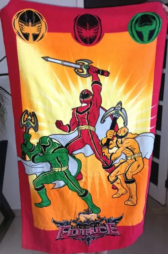 Toalha de Praia Power Rangers Mystic Force