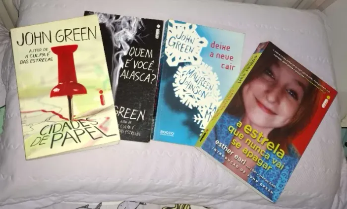 KIT livros John Green e Esther Earl