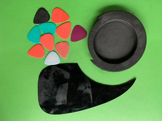 Abafador para violão anti feedback mais palhestas semi novo
