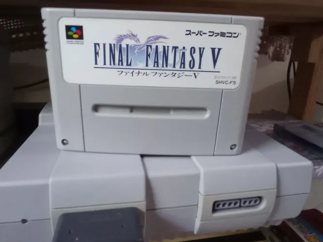 Jogo Final Fantasy V para super Nintendo japonês original