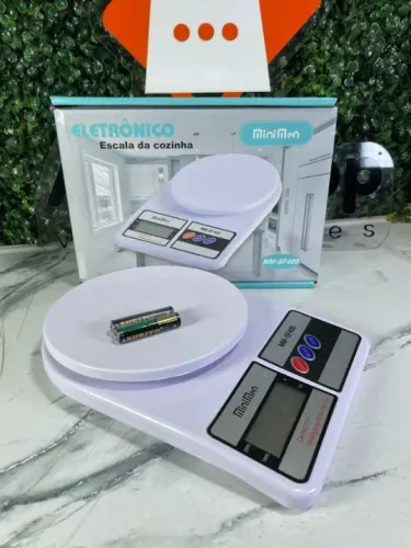 Balança Digital De Precisão Cozinha 10kg Nutrição E Dieta Capacidade máxima 10 g Cor Branc