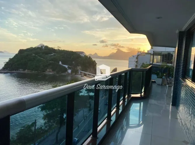 Apartamento com 4 dormitórios à venda, 321 m² - Boa Viagem - Niterói/RJ