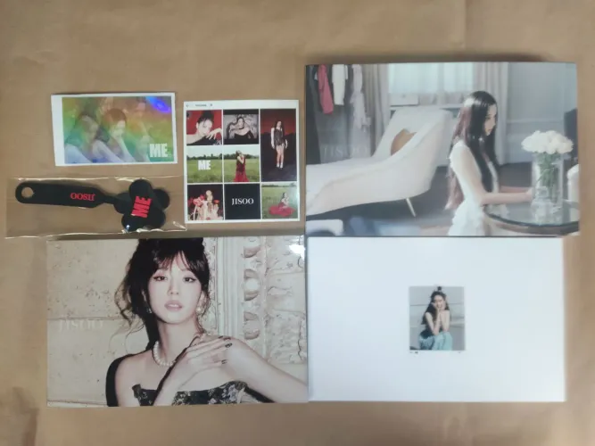 Blackpink Jisoo ME Photobook edição especial limitado oficial novo raro