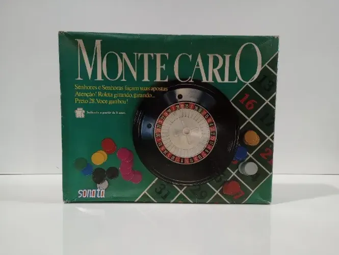 Jogo de Roleta antigo Monte Carlo anos 1990