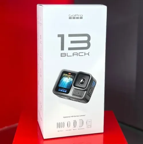 GoPro Camera Hero 13 Black - Black - Produto Novo com Garantia da Loja
