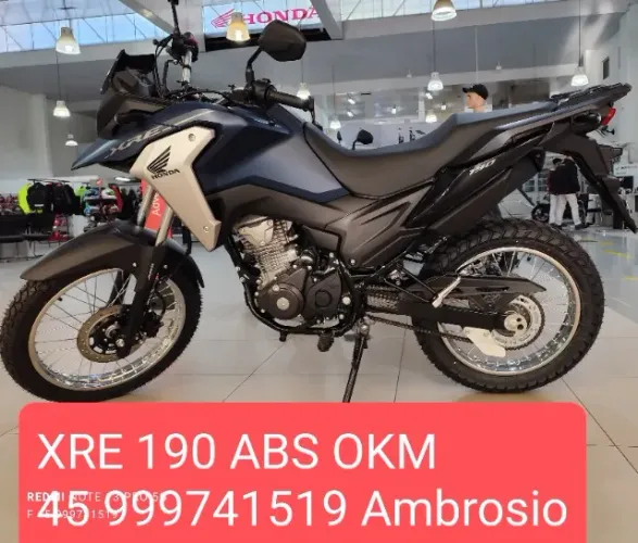 xre 190 azul ou vermelha abs