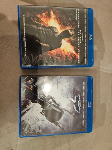 Bluray Batman O cavaleiro das trevas + Batman o cavaleiro das trevas Ressurge