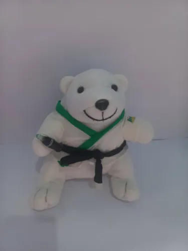 Urso de Pelúcia - Kimono de Judô-Coca-Cola