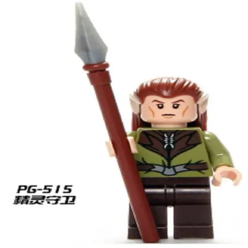 Boneco Mirkwood Elf Guard Da Marca Pogo Lacrado! Tipo Lego