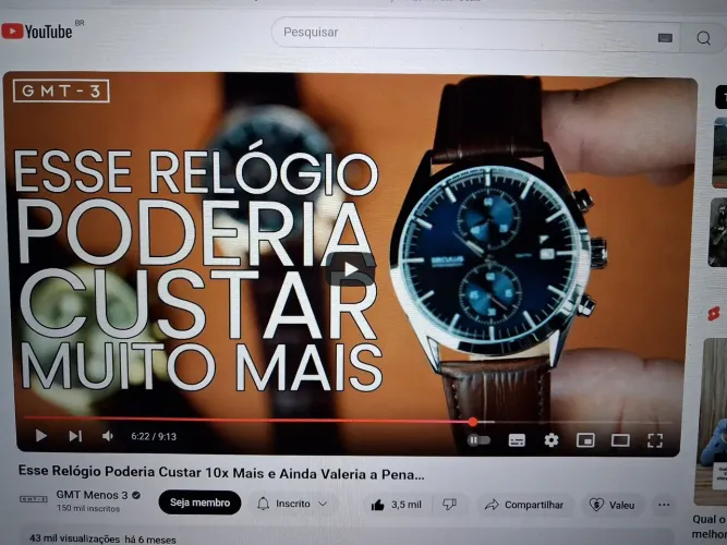 Relógio Seculus Cronógrafo Masculino