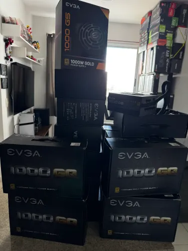 FONTE 1000W GOLD MODULAR EVGA GQ E SUPERNOVA