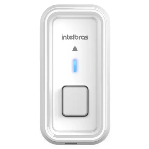  Botoeira Sem Fio Intelbras BT 100 Branca - WZetta