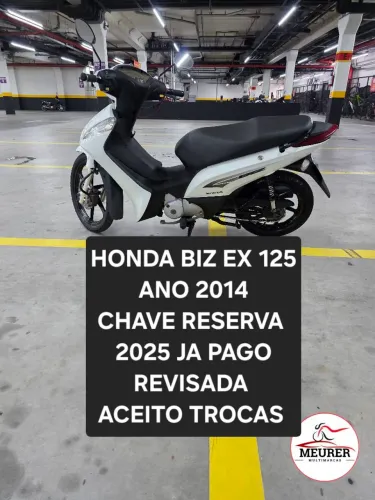 HONDA BIZ 125 EX 2014 FILÉ
