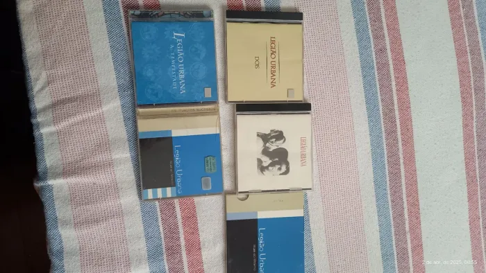 05 CDs Legião Urbana -