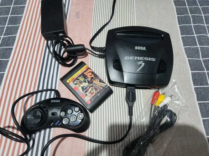 Sega Genesis 3 com Jogo Taz Mania