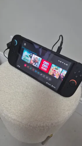 Nintendo Switch 2 + Controle Pro 2 e 3 Jogos Midia Fisica