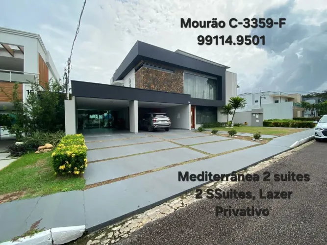 Mediterrâneo na Av do Turismo. Duplex, 2 suítes 2 SSuites, Lazer privativo. Alto Padrão