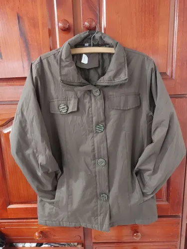 Jaqueta feminino verde
