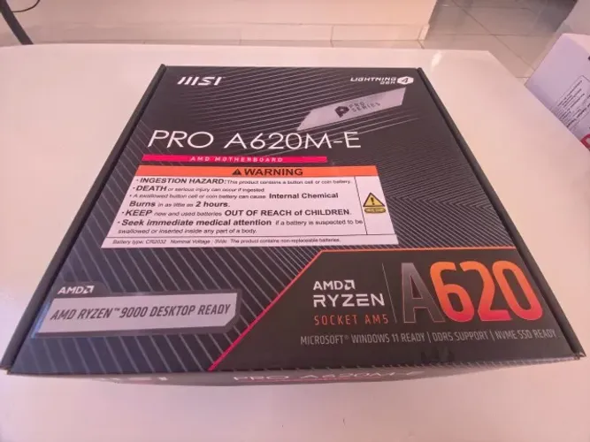 PLACA MÃE A620 MSI NOVA