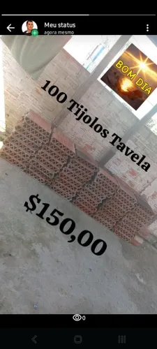 TIJOLOS TAVELA
