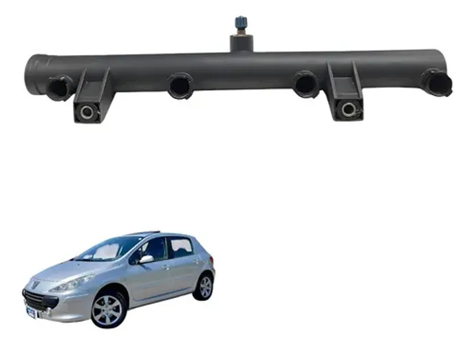 Flauta Bico Injetor Peugeot 307 Citroën C4 2.0 16v 2004 2012