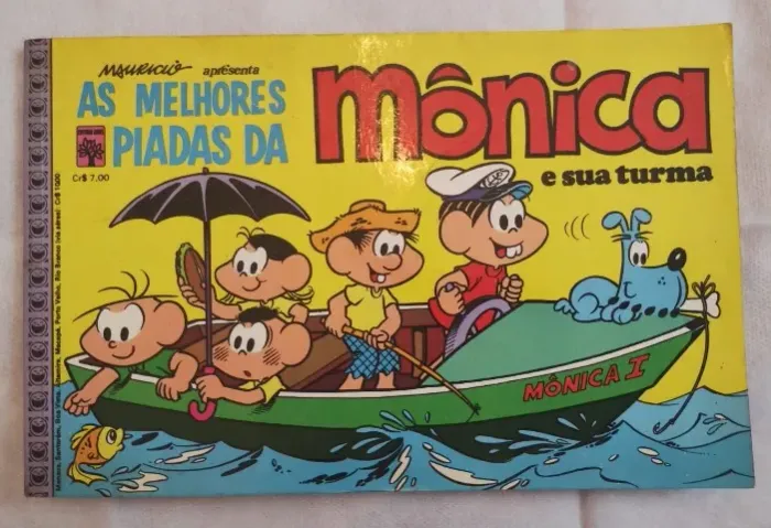 Lote de Gibis Antigos (5 Raridades!) Pato Donald, Mickey, Popeye, Pinduca e Mônica.