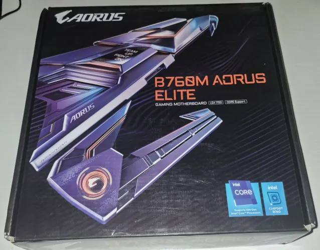 Placa Mãe B760m Aorus Elite 4x ddr5, LGA 1700