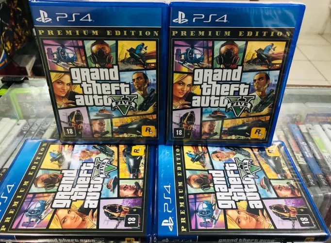 GTA 5 Ps4 e ps5 Lacrado