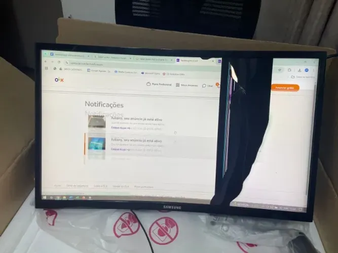 Monitor Samsung C24f390fh Led 24 RETIRADA DE PEÇAS