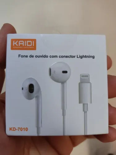 Fone de Ouvido Lightning