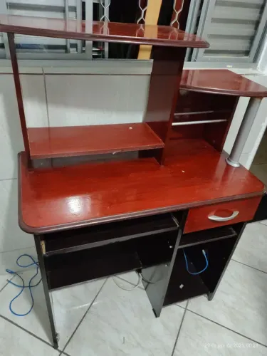 Mesa Escrivaninha Completa p/ Computador e Impressora - Oferta"