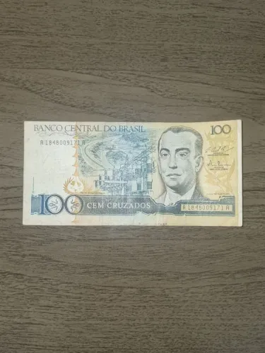 Cédula 100 Cruzados - Juscelino Kubitschek